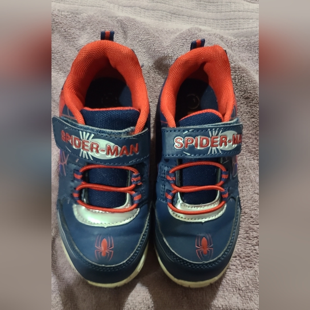 Spiderman Kids Shoes - Blue and Red